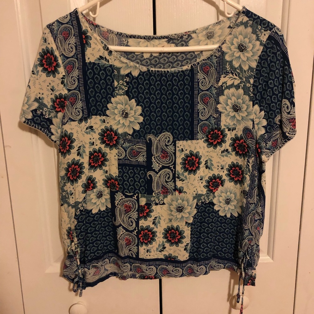 Beautiful Floral crop top